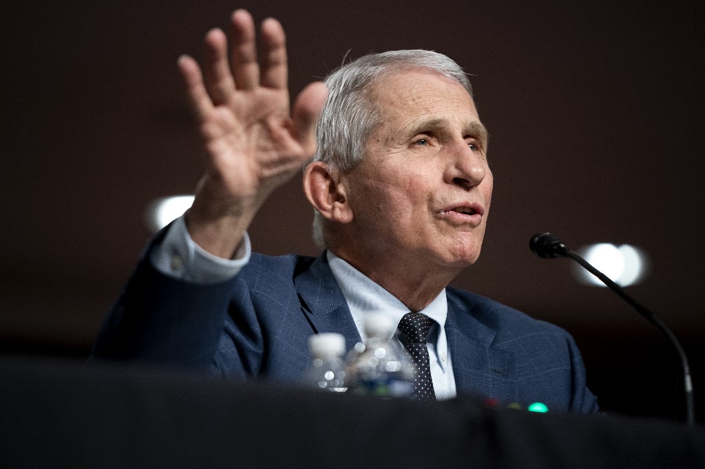 &#8216;Estamos justo en la primera de las cinco fases de la pandemia&#8217;: Fauci