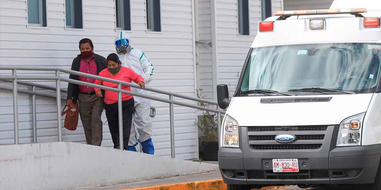 Covid infectó a 770 poblanos y murieron 10 en un día