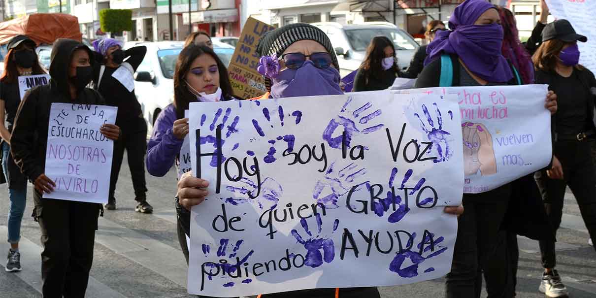 En 10 municipios poblanos con el mayor número de feminicidios durante 2021