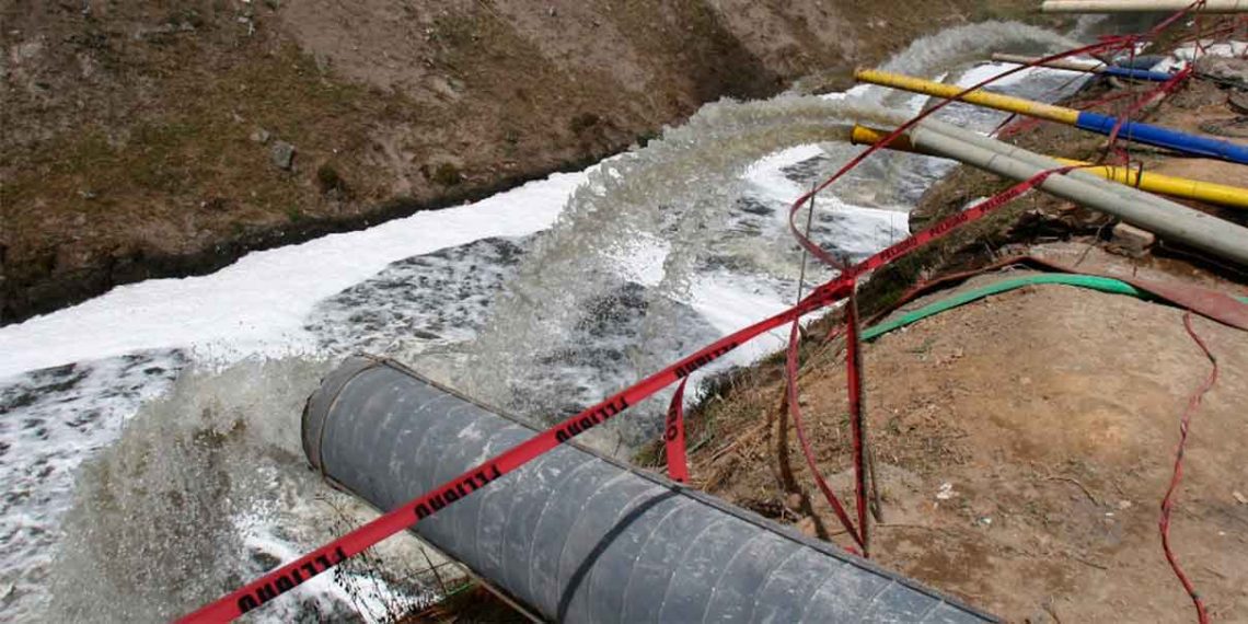 En Puebla, 10 parques industriales sin conexión a red de drenaje para tirar sus residuos