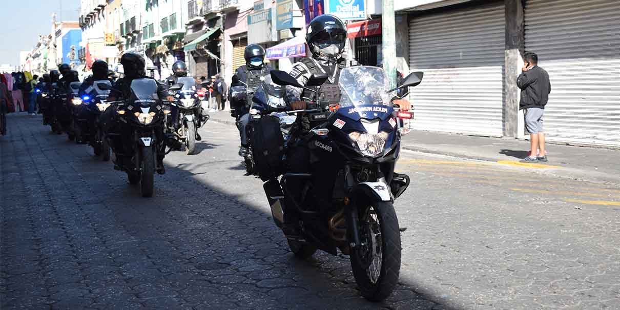 2 mil policías cuidarán la capital poblana, trabajarán hasta los binomios