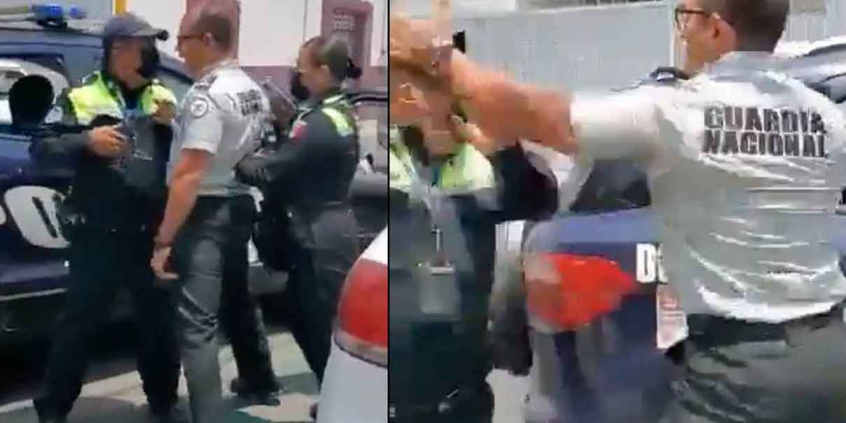 A ese guardia nacional abusivo que lo metan a la cárcel, pártanle la madre también: Barbosa