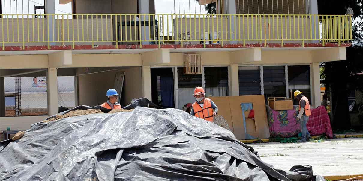 En Puebla, 84 escuelas serán entregadas ya rehabilitadas antes del regreso a clases presenciales