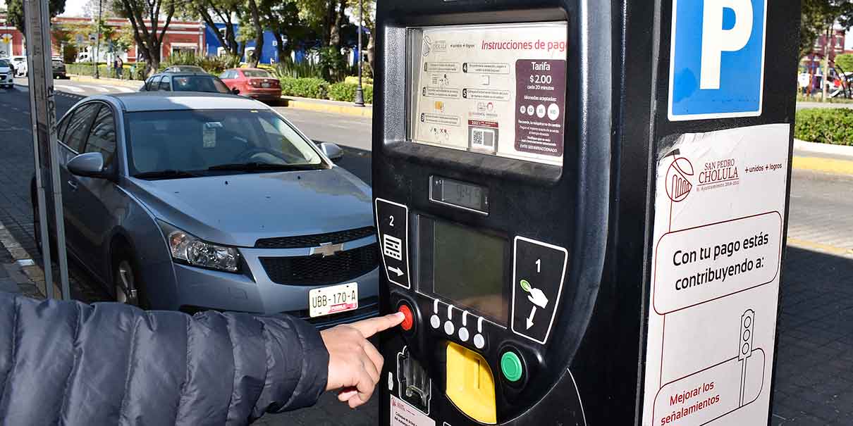 Parquímetros cobrarán 20 pesos por 4 horas en Puebla capital