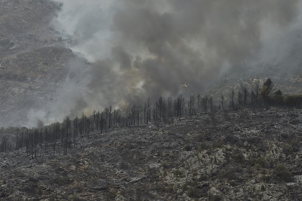 Incendio en Artesa de Segre