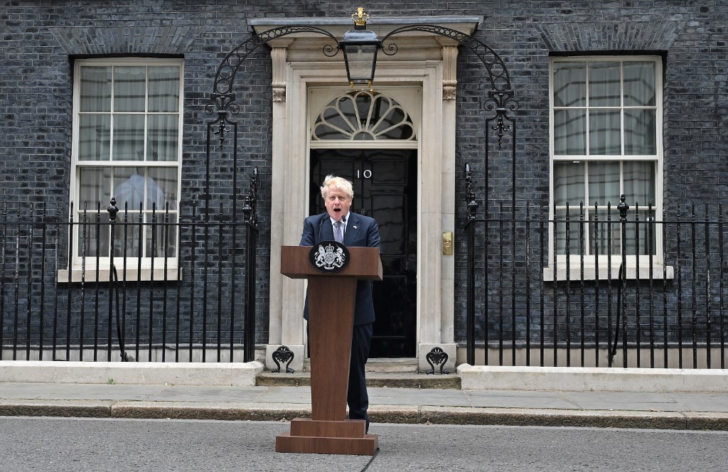 Boris Johnson dimite como primer ministro del Reino Unido