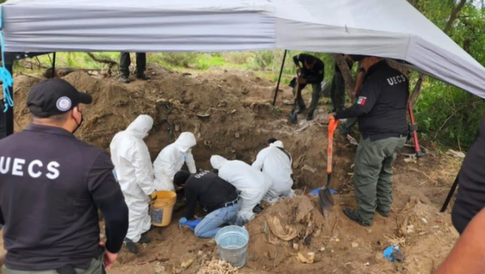 Localizan restos humanos de posibles secuestrados en Tula