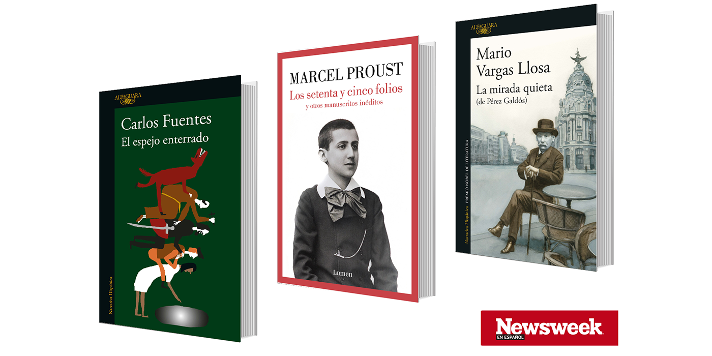 Libros: Carlos Fuentes, Marcel Proust, Mario Vargas Llosa&#8230;