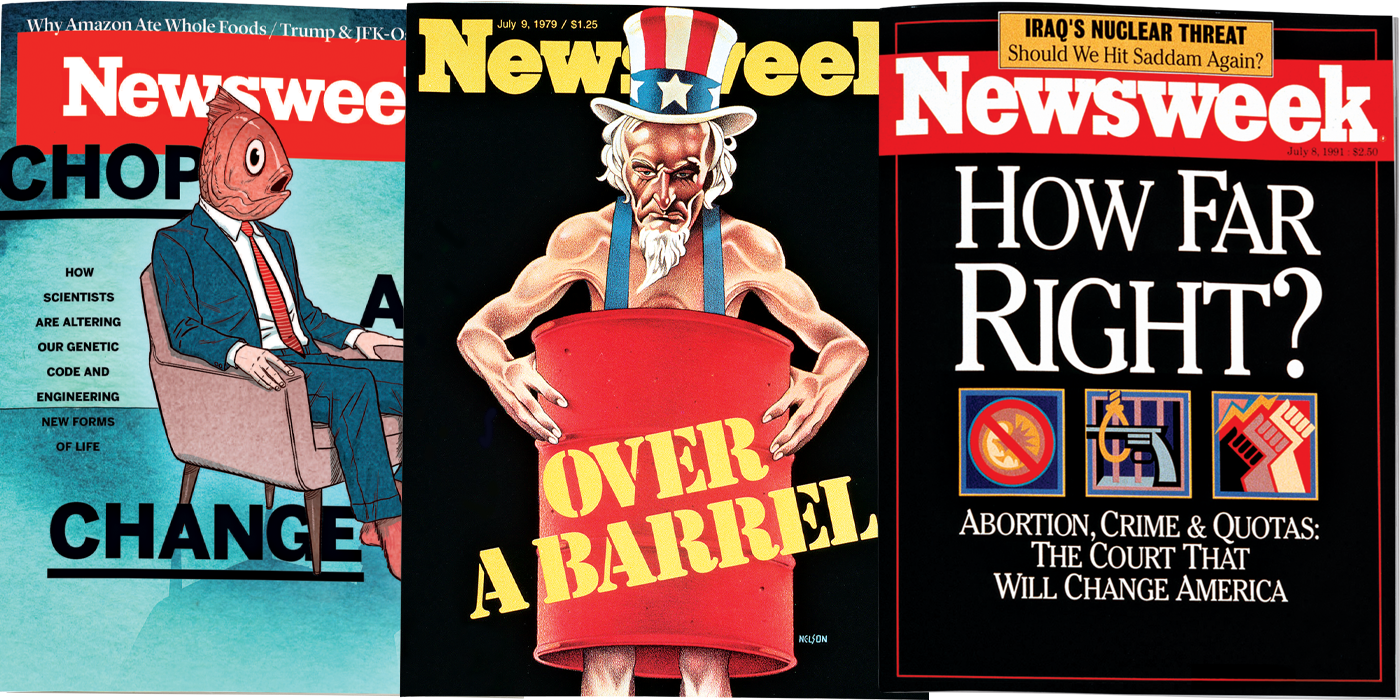 Portadas históricas: la derecha, petróleo, biología sintética&#8230;
