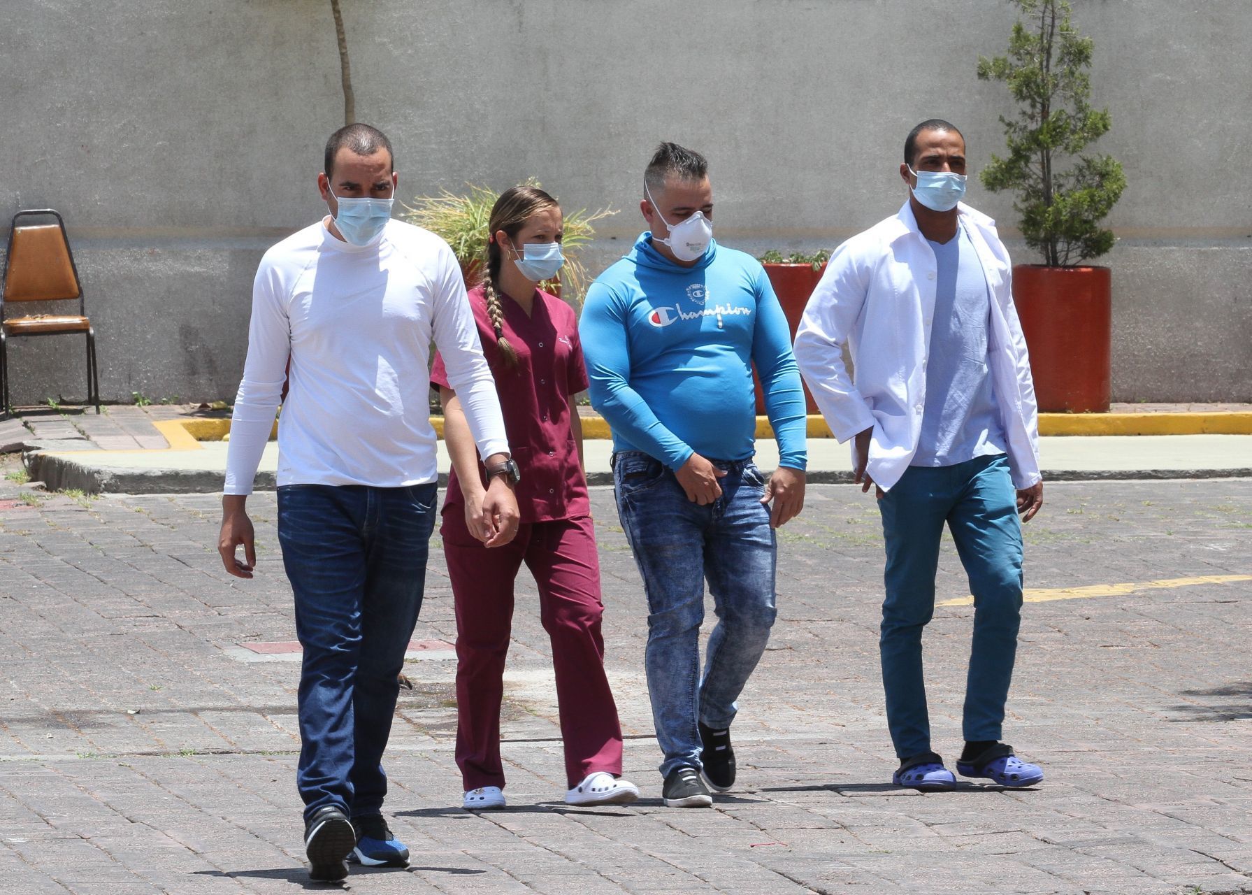 Médicos cubanos México