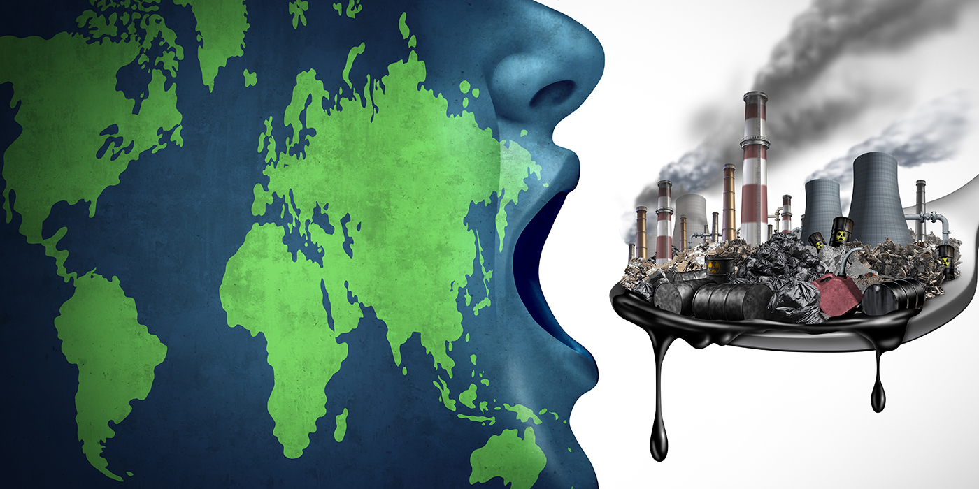 La avaricia mundial del petróleo líquido