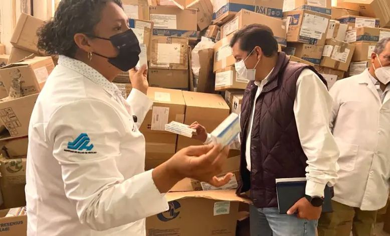 Encuentran en Hospital de Tula medicamento caduco; acusan negligencia