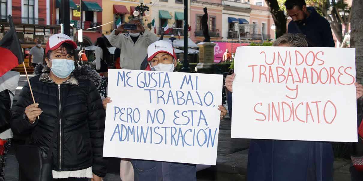 VIDEOS. Estalla huelga en Talavera Uriarte; trabajadores solicitarán intervención del gobierno de Puebla