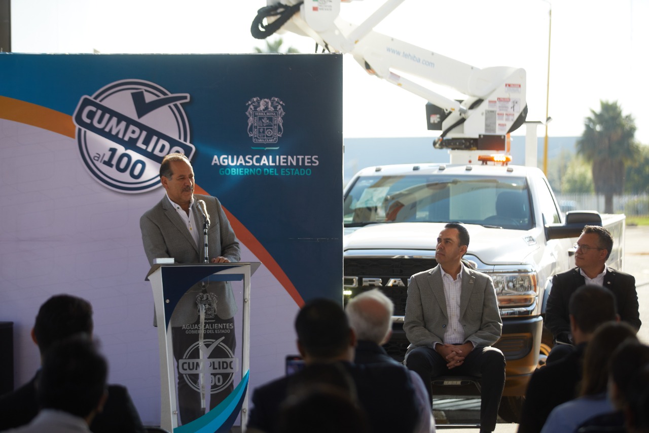 Invierten 100 mdp para equipar parques industriales de Aguascalientes