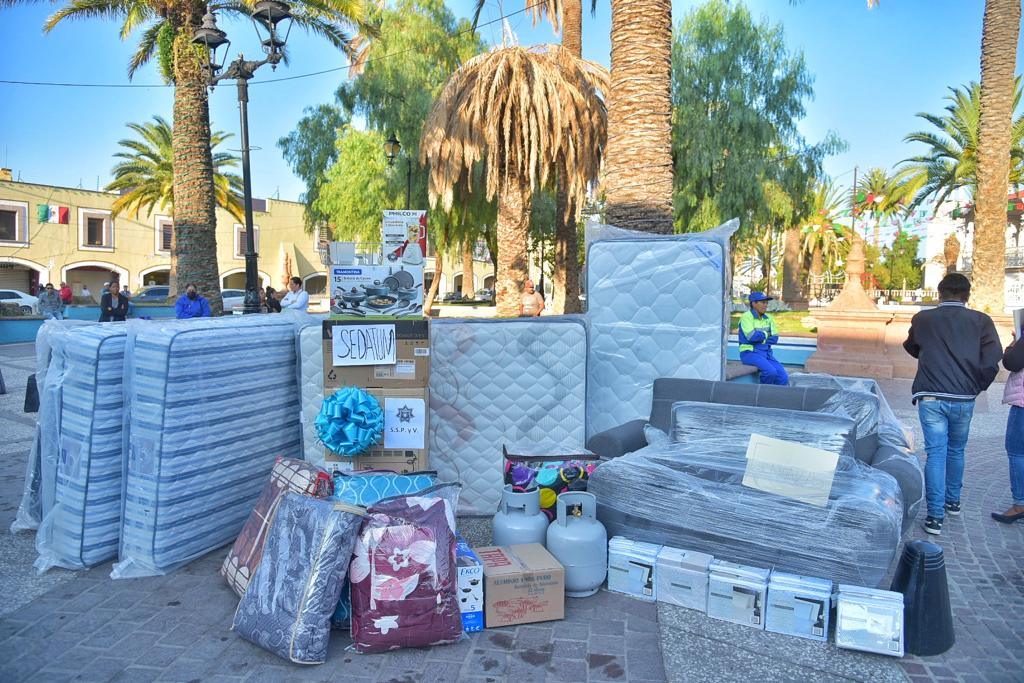 Entregan apoyos para el Centro de Atención para la Mujer de Jesús María