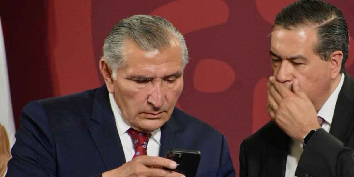 Panistas de Puebla le hacen “el fuchi” a Adán Augusto