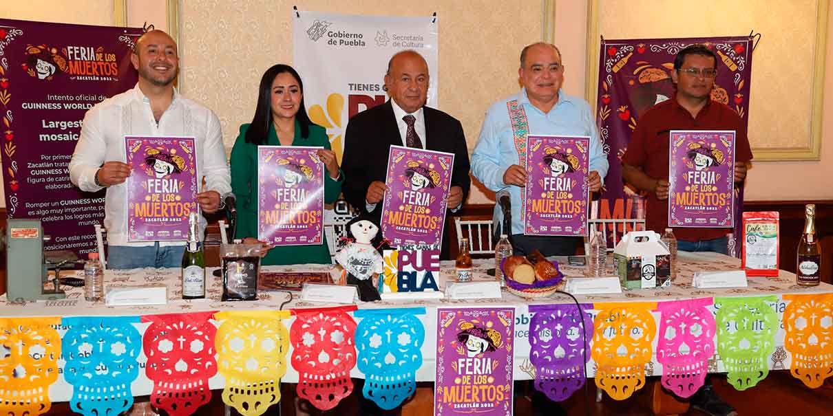 En Zacatlán estará LA CATRINA más grande del mundo elaborada con pan de queso
