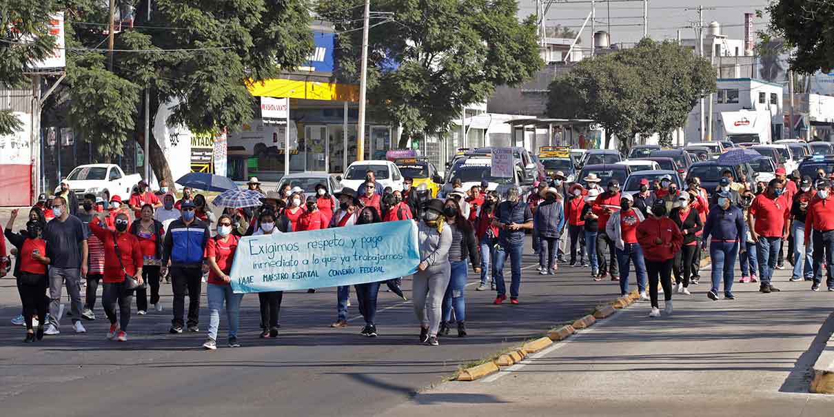 Este JUEVES pagarán el retroactivo del incremento salarial a docentes de Puebla