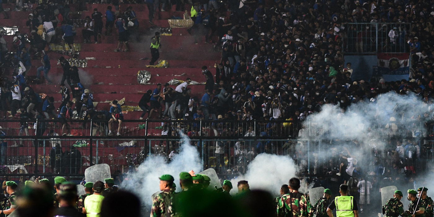 Infierno en el futbol: más de 30 niños mueren en estampida en un estadio