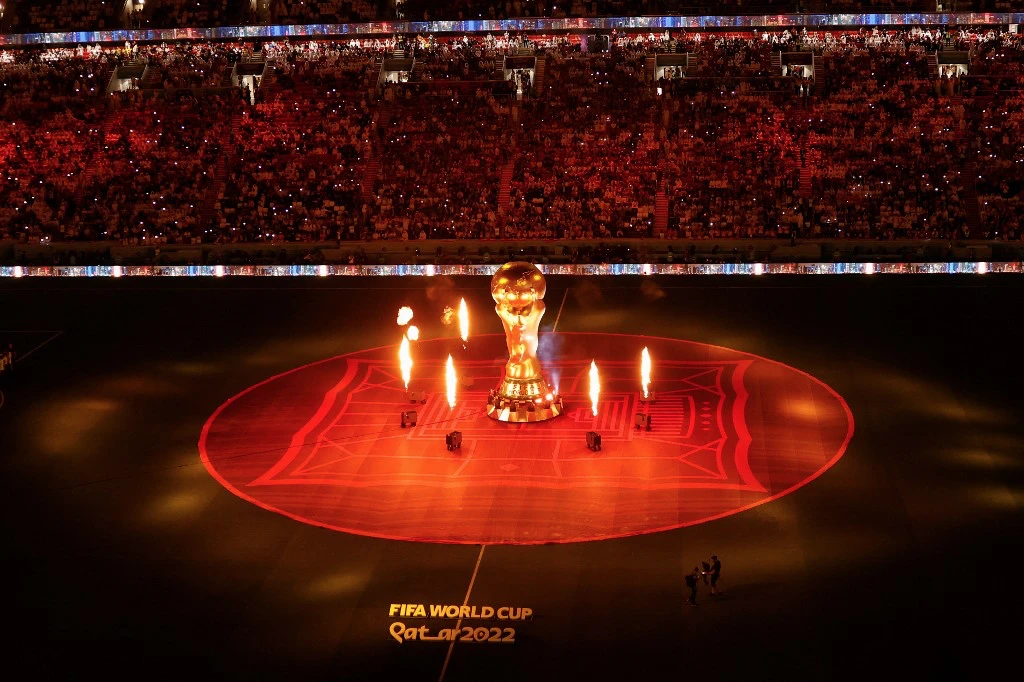 Réplica del trofeo de la Copa Mundial