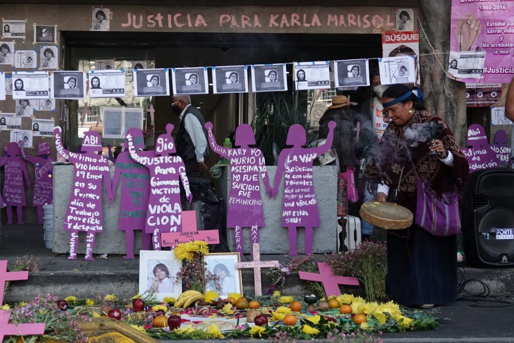 Protesta feminista por Karla Marisol