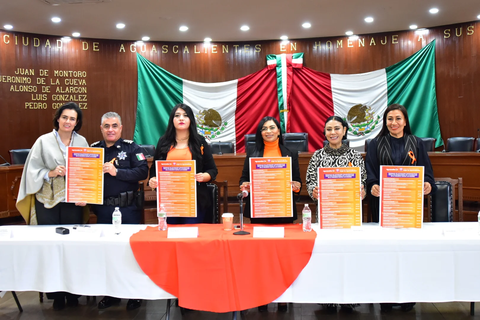 Municipio de Aguascalientes presenta actividades contra violencia hacia la mujer