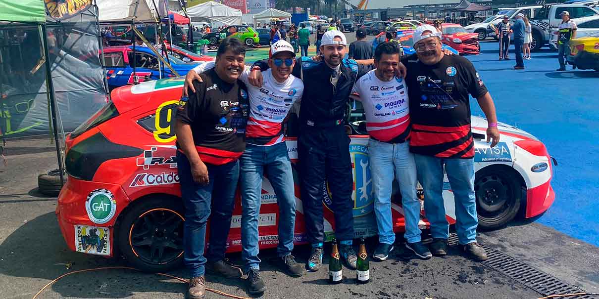 Luis Goulart de Racing Experience se corona novato del año en la Copa NotiAuto