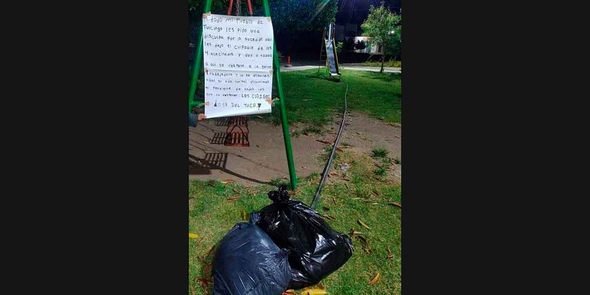 Comandante de la policía de Tulcingo del Valle es descuartizado; lo dejan en bolsas