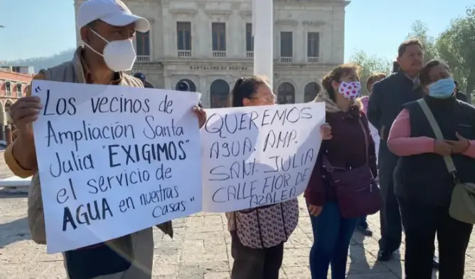 Desabasto de agua aumentó durante el 2022 en Hidalgo