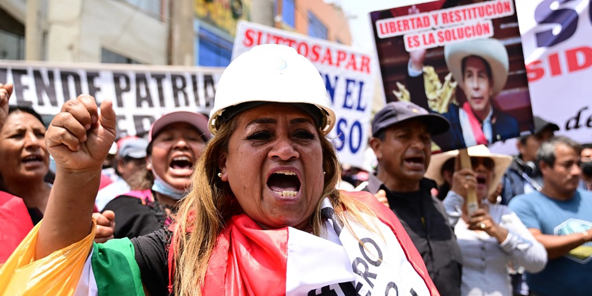 Gobierno de Boluarte declara 30 días de Estado de emergencia en Perú
