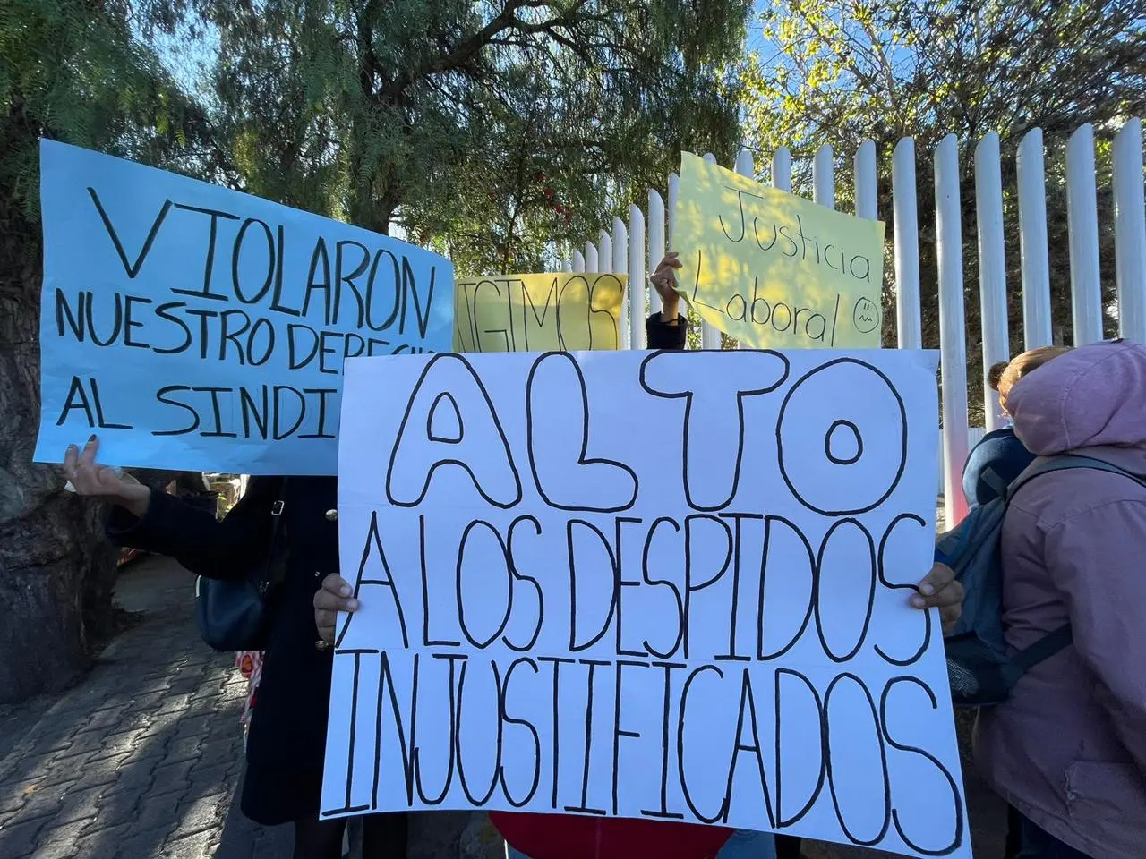 Personal de ATENTO Pachuca denuncian despidos injustificados