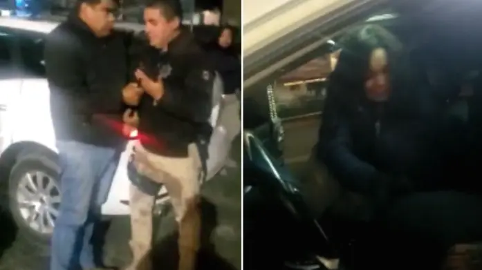 Policías de Tepeapulco agreden a pareja en la carretera