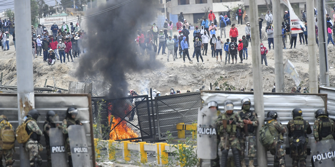 Protestas en Perú agudizan la crisis del gobierno de Dina Boluarte