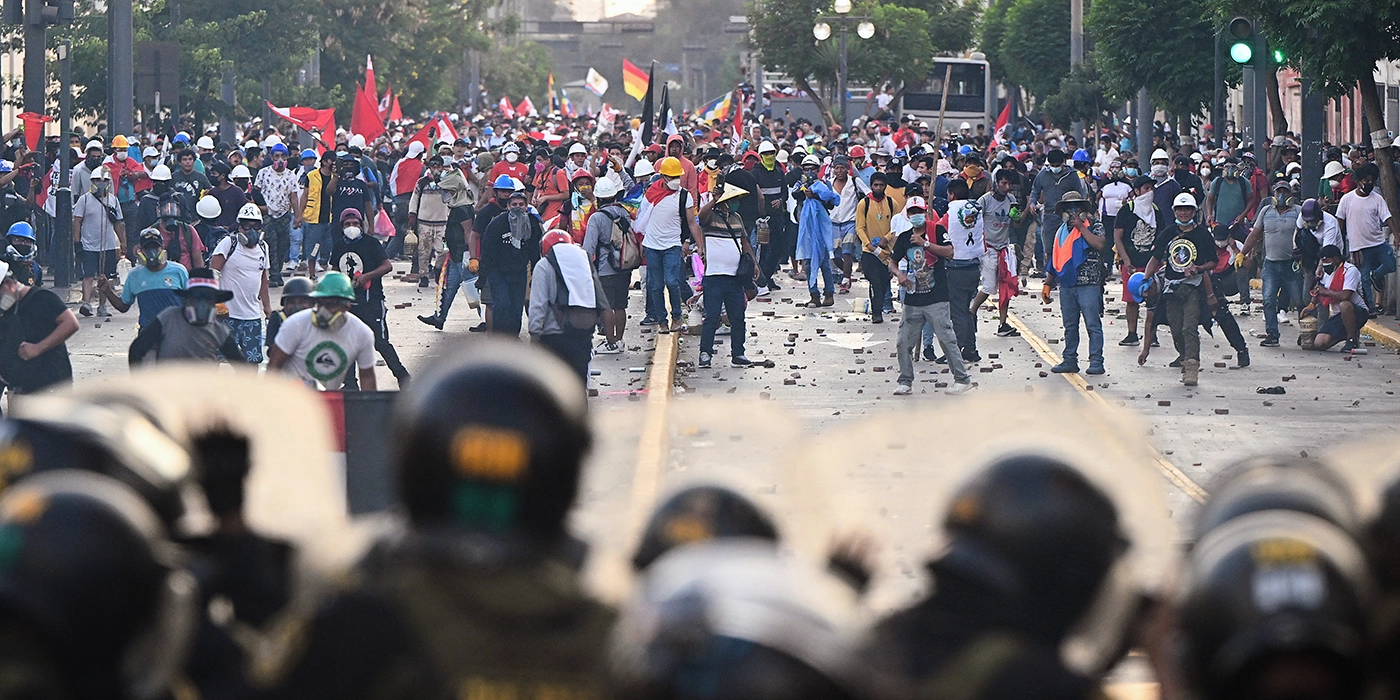 protestas Perú