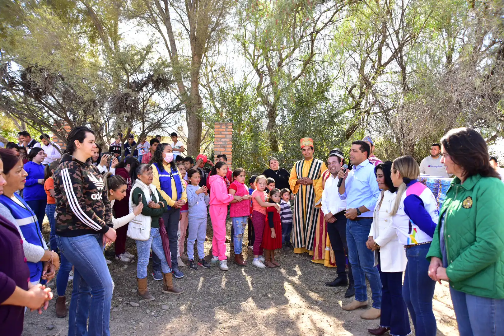 Celebran el día de Reyes en comunidades de Aguascalientes