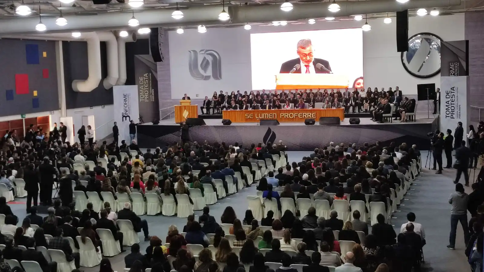 Javier Avelar rinde su último informe de actividades al frente de la UAA