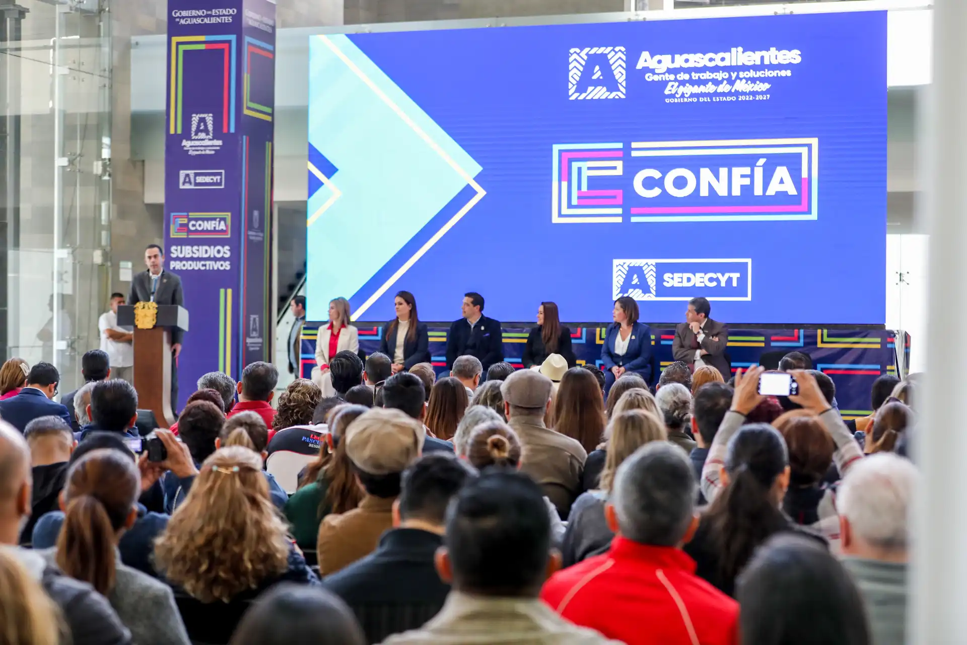 Presentan el programa CONFÍA en apoyo a emprendedores de Aguascalientes