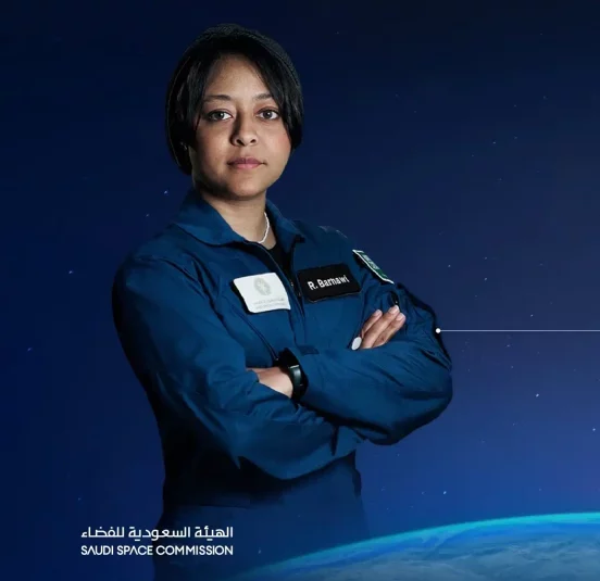 Rayyana Barnawi, la primera astronauta de Arabia Saudita en el espacio