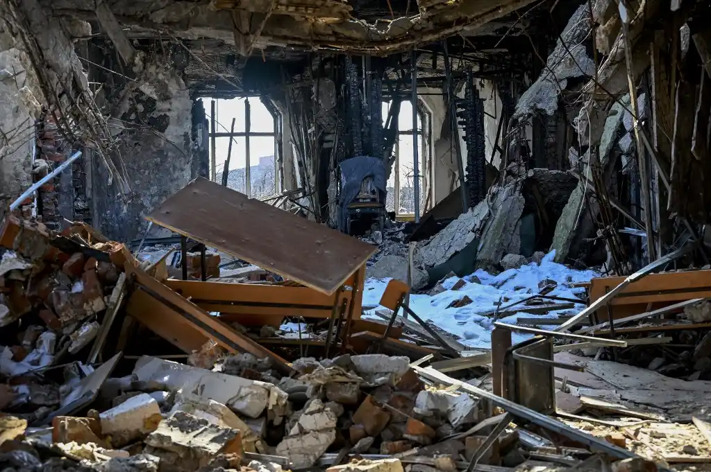 Muertos, ciudades en ruinas y bombarderos, a un año de la invasión de Rusia en Ucrania