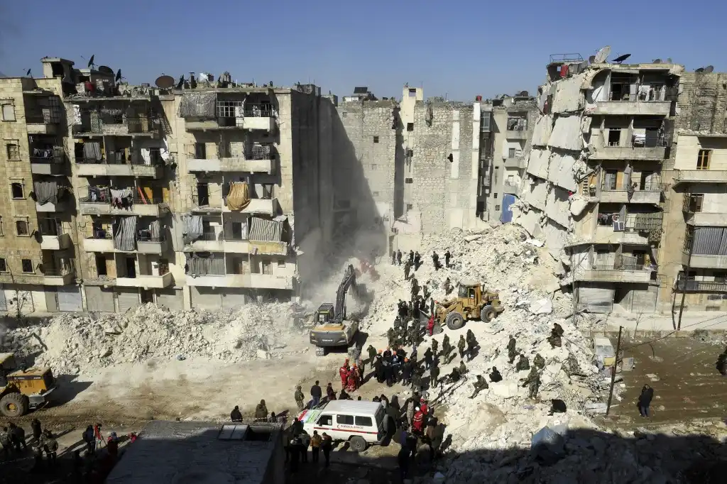 Siria Terremoto
