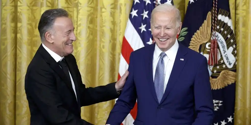 Bruce Springsteen medalla