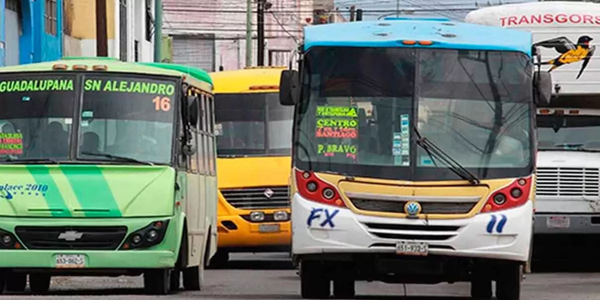 A medias se quedará la modernización del transporte público en Puebla
