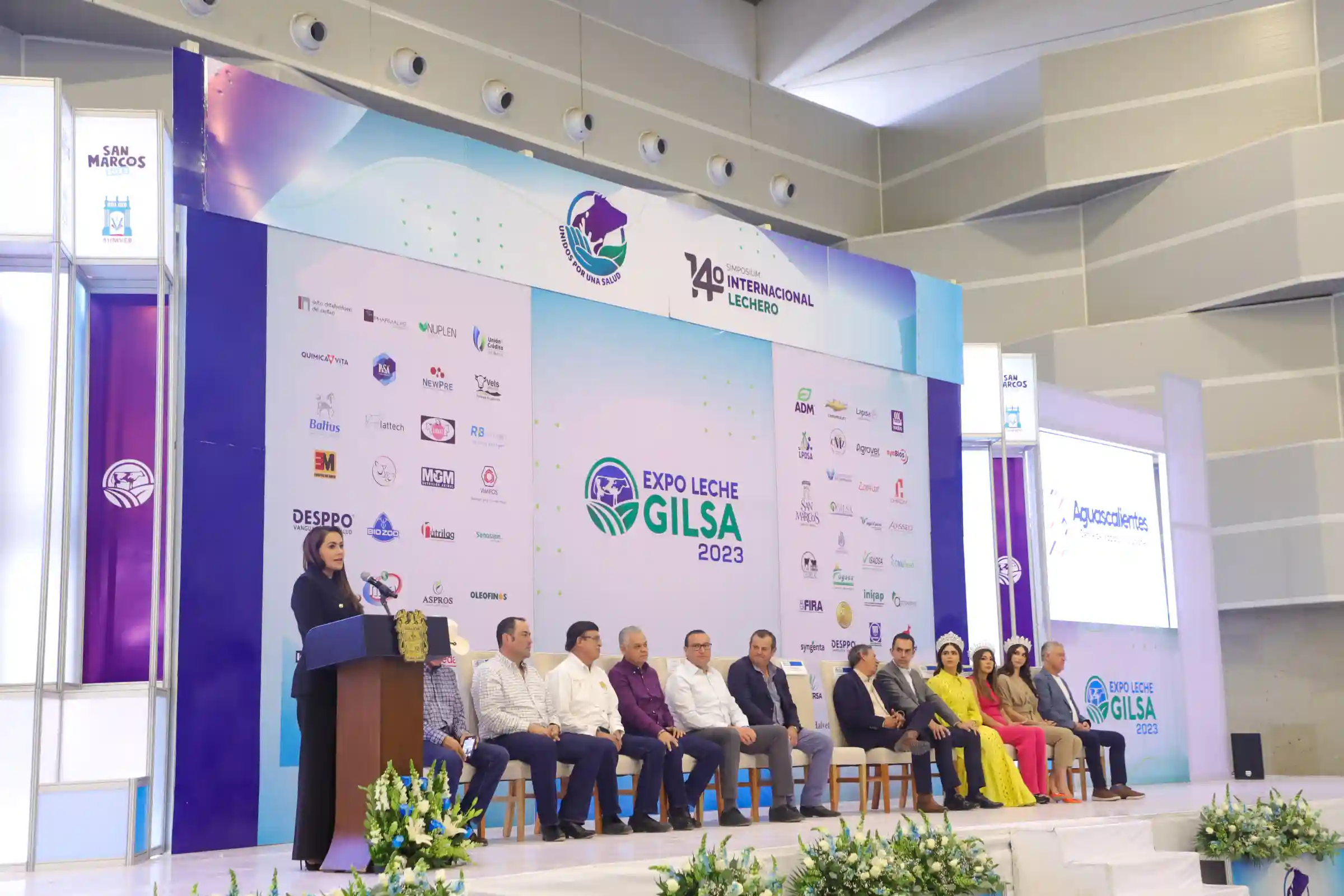 Inauguran la 14ª Expo Leche GILSA en Aguascalientes