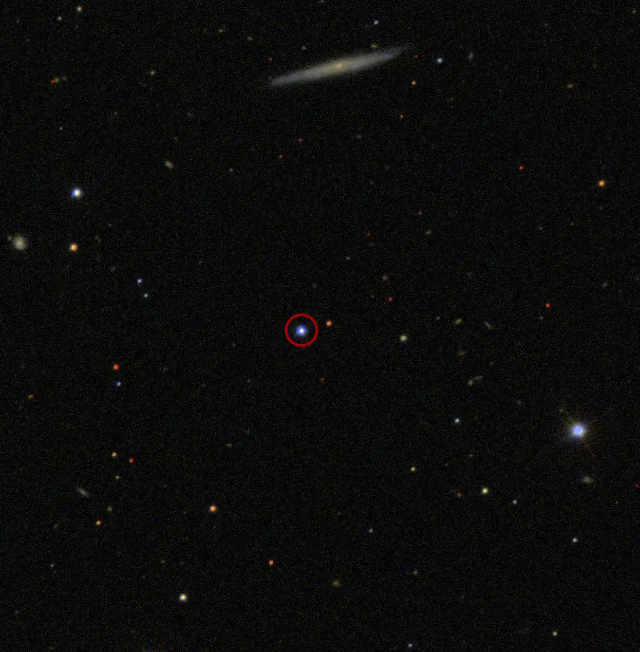 Una animación de la NASA mide los agujeros negros más grandes del universo