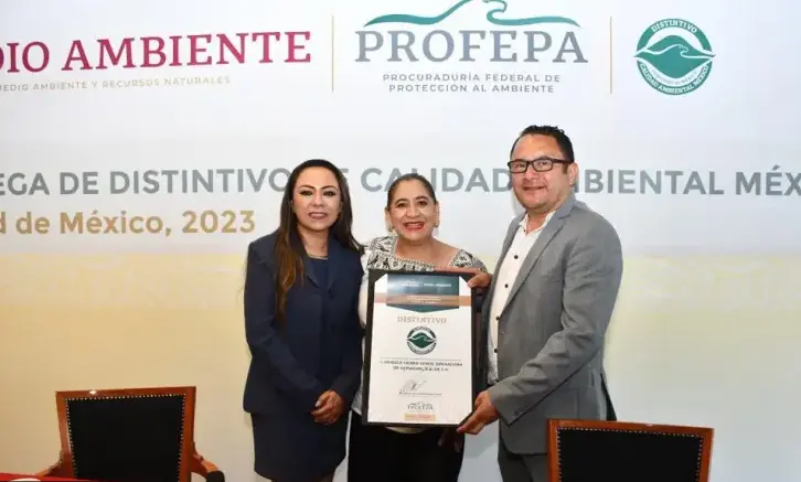 Profepa da a Hidalgo Distintivos de Calidad Ambiental