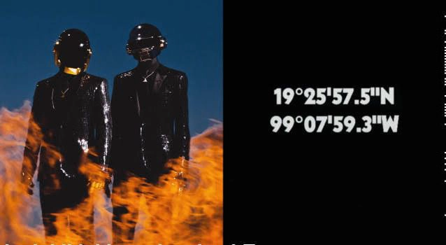 Daft Punk y las coordenadas del Zócalo