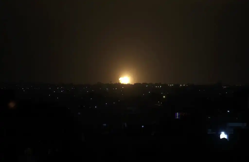 Fuego en Gaza