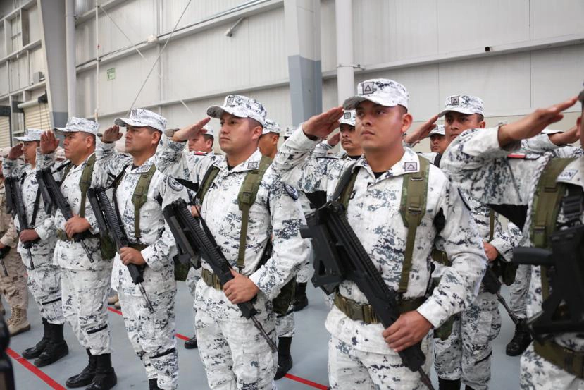 ELEMENTOS DE LA GUARDIA NACIONAL SE DESLUMBRAN FÁCILMENTE EN TIJUANA: UNIDOS POR TIJUANA