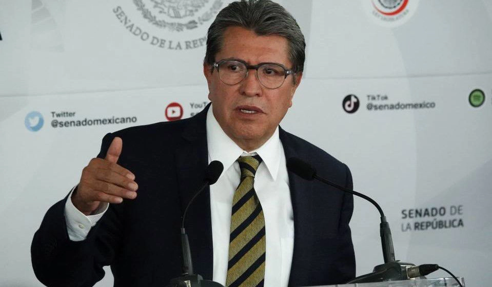 Ricardo Monreal, senador y coordinador de la bancada de Morena,