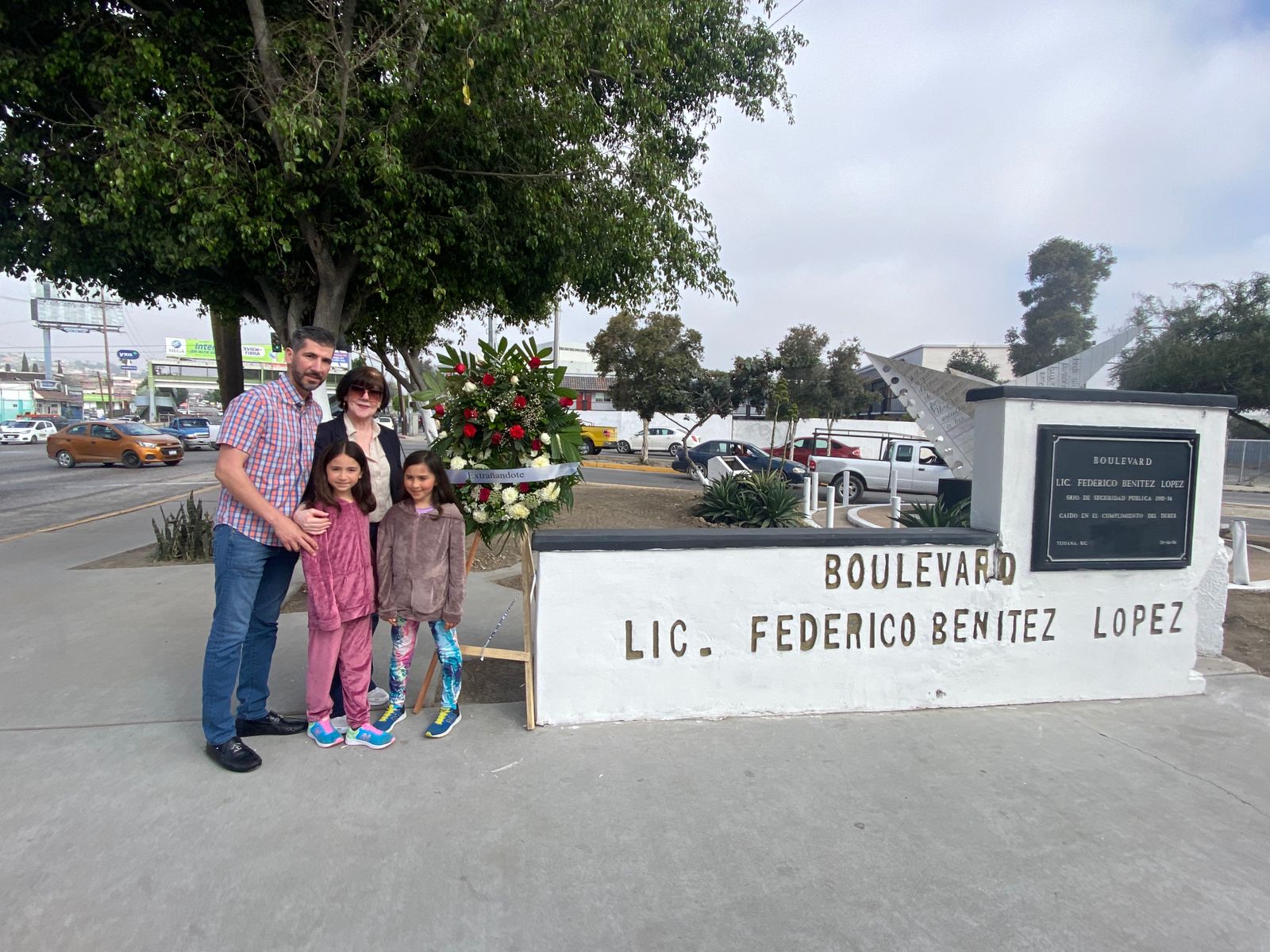 Familiares del Federico Benítez López